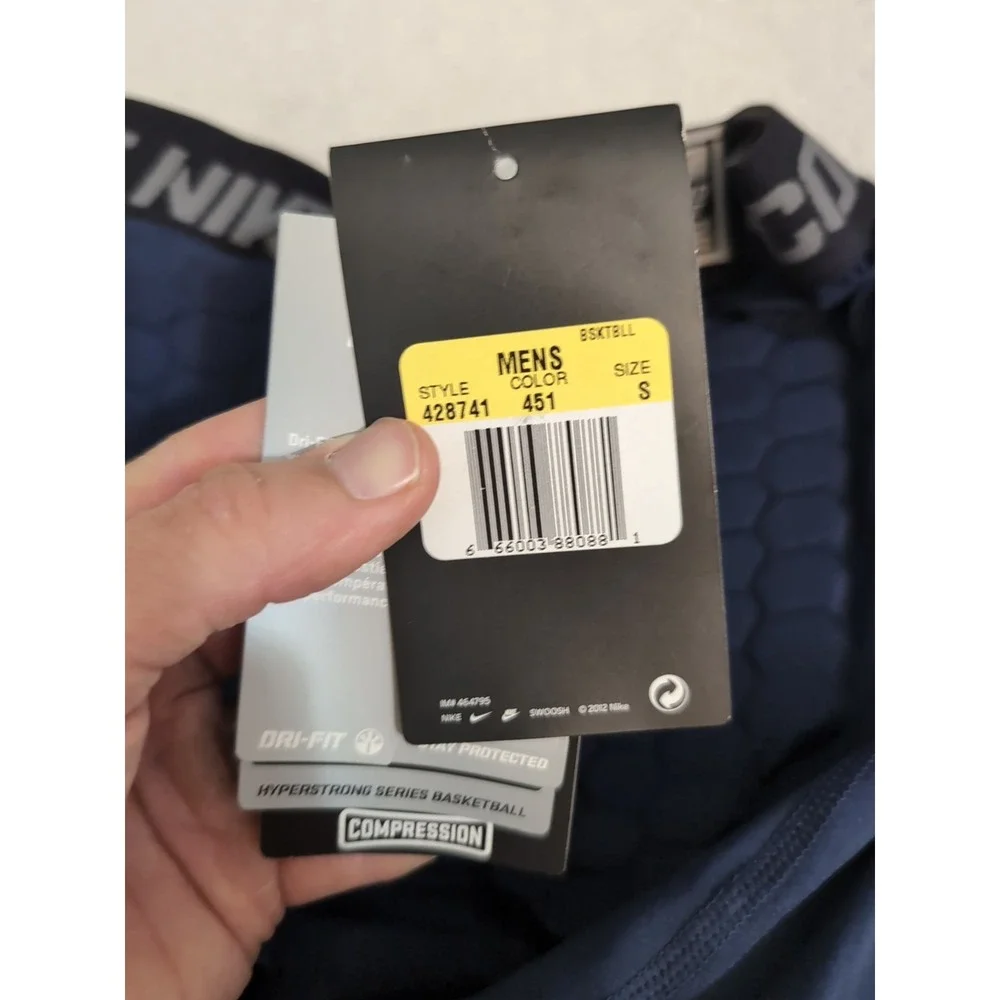 NEW Nike Pro Dry Fit Unisex Men's S Blue Lightweight‎ Combat Shorts